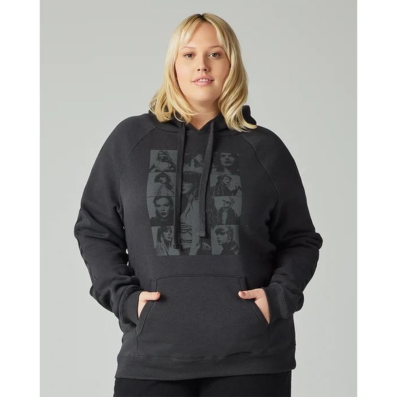 Taylor Swift Tops - Taylor Swift The Eras Tour Through London Hoodie Sweatshirt Black Women's Large